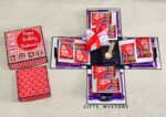 2 LAYER BIG SIZE CHOCOLATE EXPLOSION BOX By GiftsMyStore